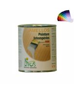 Peinture naturelle satinée. bois extérieur AMELLOS (1L/22m2) Livos