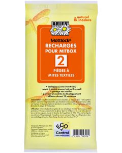 Recharges piège anti-mites textiles mitbox ARIES