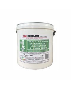 Peinture naturelle satinée blanche. murs et boiseries int/ext lessivable (1L/11m2) Dolci