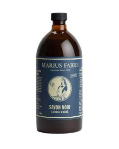 Savon noir écologique liquide à l'huile d'olive 1L MARIUS FABRE