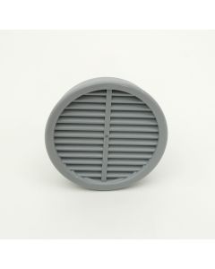 Grille de ventilation diamètre 75mm toilette sèche