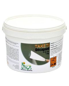 Décapant peinture écologique TAKETI 1KG/5m2 Livos