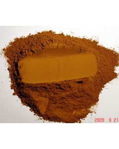 Pigment naturel pour peinture Terre de Sienne naturelle