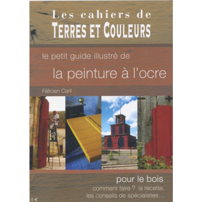 Livre: conseils et recettes peinture naturelle à l'ocre