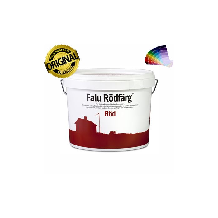 Peinture suédoise de Falun pour bardage bois mate extérieur (1L/3m2) Original