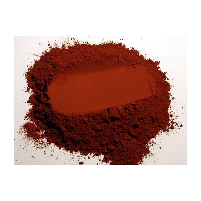 Pigment naturel pour peinture Terre de Sienne calcinée