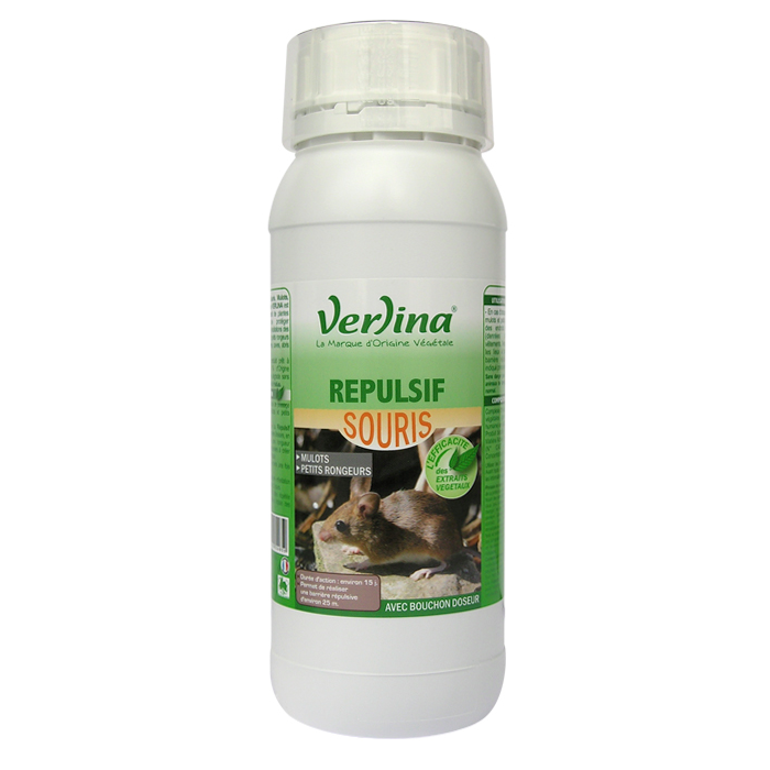 Répulsif souris mulots origine végétale 500ml VERLINA