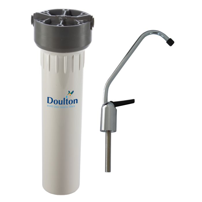 Filtre eau pure Doulton TRIO sous évier Anti Nitrate et Anti