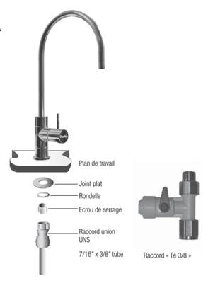 Filtre eau robinet elimine le chlore les métaux lourds et autres sédiments filtre  robinet filtre robinet cuisine filtre a eau robinet filtre à eau robinet :  : Bricolage